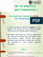 How To Prepare A Research Proposal