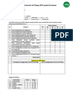 Kuesioner Smart Tani (IOT)