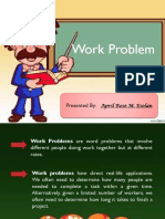 Work Problem APRIL