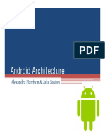 Android Architecture: Alexandra Harrison & Jake Saxton