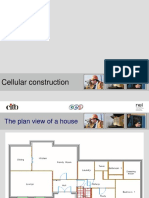 Cellular house construction