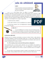 Scoala de Altadata - Fisa de Lectura PDF