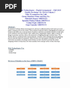 Abstract:: Web Technologies Use