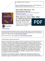 2014 - Phillips - What Does The Fouth Wave Mean For Teaching Feminism in Twenty-First Century Social Work