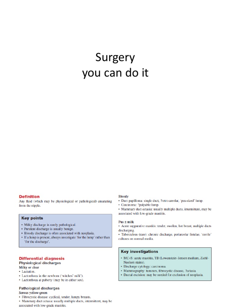 Surgery | PDF