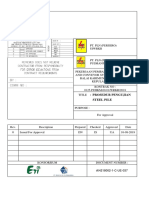 Prosedur Pengujian Steel Pile