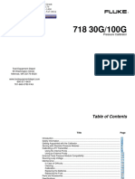 Fluke 718 100 G Manual