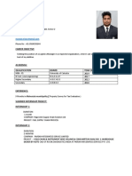 Trisen Mondal CV