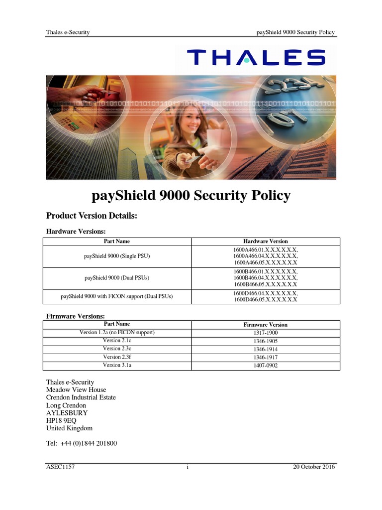 Payshield 9000 End Of Support : Migration – ORSJO
