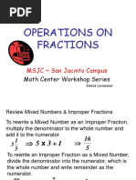 7 Ops On Fractions