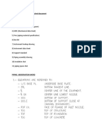 Piping Layout Preparation Required Document