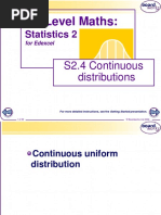 s2.3 Continuous Distributions