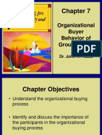 Chapter 7 Organizational Buyer Behavior of Group Market