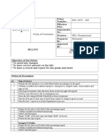 Billing Procedure