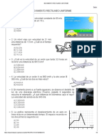 Movimiento Rectilino Uniforme