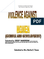 Violence Against Women: Causes, Health Impacts and Prevention