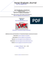 Identification of Symbiosis PDF