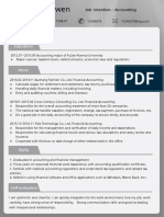 9grey Photo Resume For Accounting-WPS Office