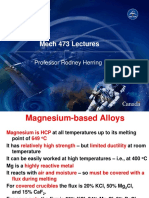 Lecture - Magnesium Alloys - Hue's