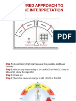 Structured Approach To Acid Base Interpretation