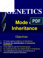 Genetics: Mode of Inheritance