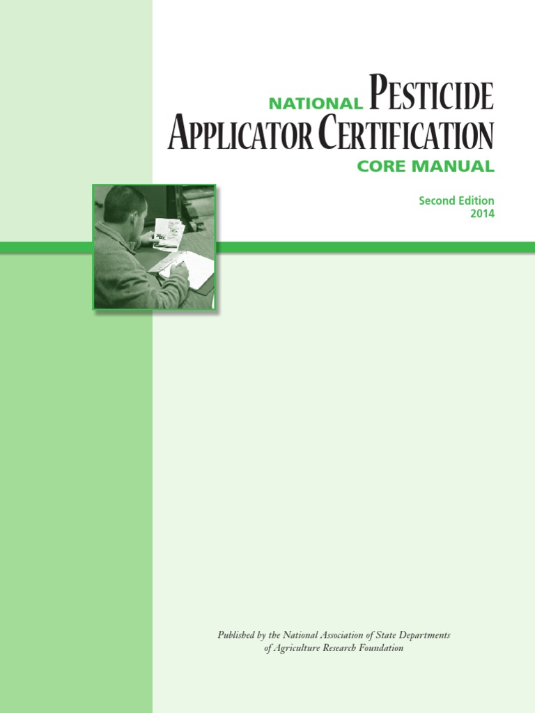 Pesticide Applicator Core Manual PDF Occupational Safety And Health