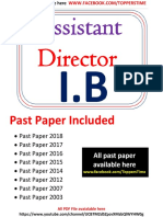 Ib-Ad 8 Years Past Papers PDF