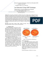 Retinal Disease Detection Using LBP Technique