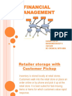 Financial Management: Submitted By-Bakhsinderdeep S CM15209 Be Chemical With Mba