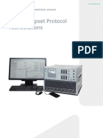 Mobile Chipset Protocol Test Solutions: Product Brochure