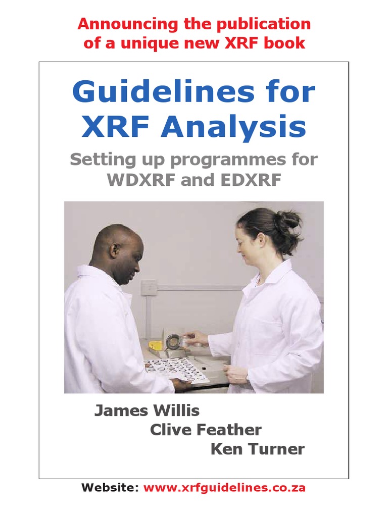 XRF Analysis Guidelines and Procedures | PDF | Iron | Palladium