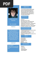 Jackie's CV