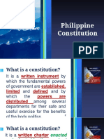 Philippine Constitution: Understanding the Basic Principles