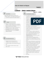 TJ AL 2018 Tecnico Judiciario - Area Judiciaria (TJ-AJUDIC) Tipo 4