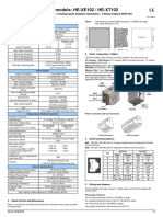 5000601 v10x a Manual Xle-xlt Model He-xe102 He-xt102 English