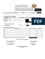 Eval Sheet Individual