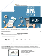 Normas APA 2019 - 6ta (Sexta) Edición - Descargar PDF