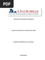 concepções da matemática na atualidade