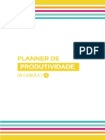 Produtividade Semanal