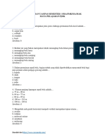 1 Soal Latihan Uas-Pas Pjok Kls 10 Smtr1