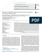 Real Time Co Simulation of Adjustable Speed Pumped Sto 2018 Electric Power S