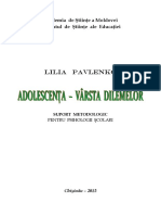 Adolescenta Virsta Dilemelor PDF