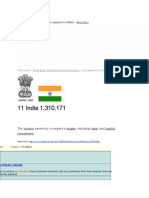 11 India 1,310,171: World Bank, World Development Indicators