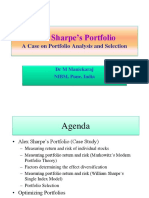 Portfolio Analysis-Case On Alex Sharpe