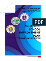 Don Marcelo C Marty High School Improvement Plan 2019-2020