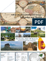 World History - Sri Lanka and Yemen