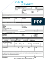 Preliminary Credit Application Fillable