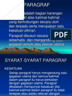 Paragraf dan Unsur-Unsurnya