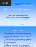 Reflective Practice-The Frameworks