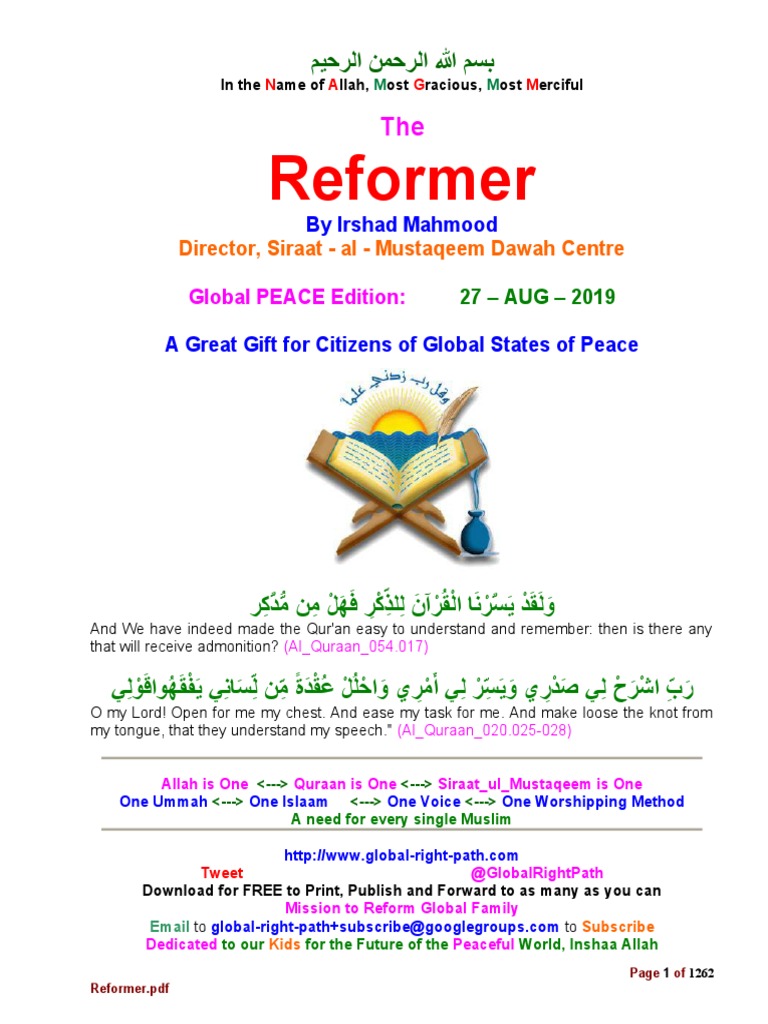 Reformer Hadith Hajj